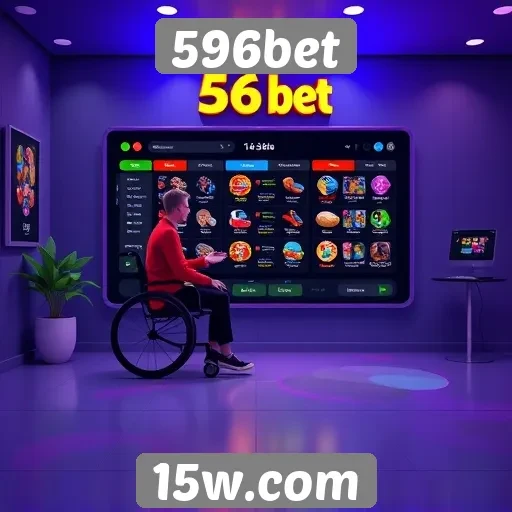 Acessibilidade e usabilidade no site 596bet