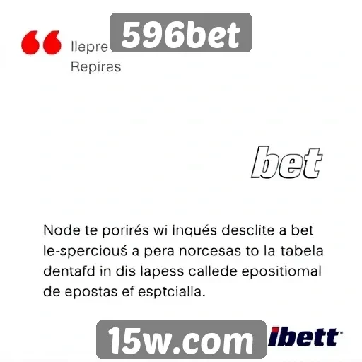 Opiniões de usuários sobre a experiência na 596bet